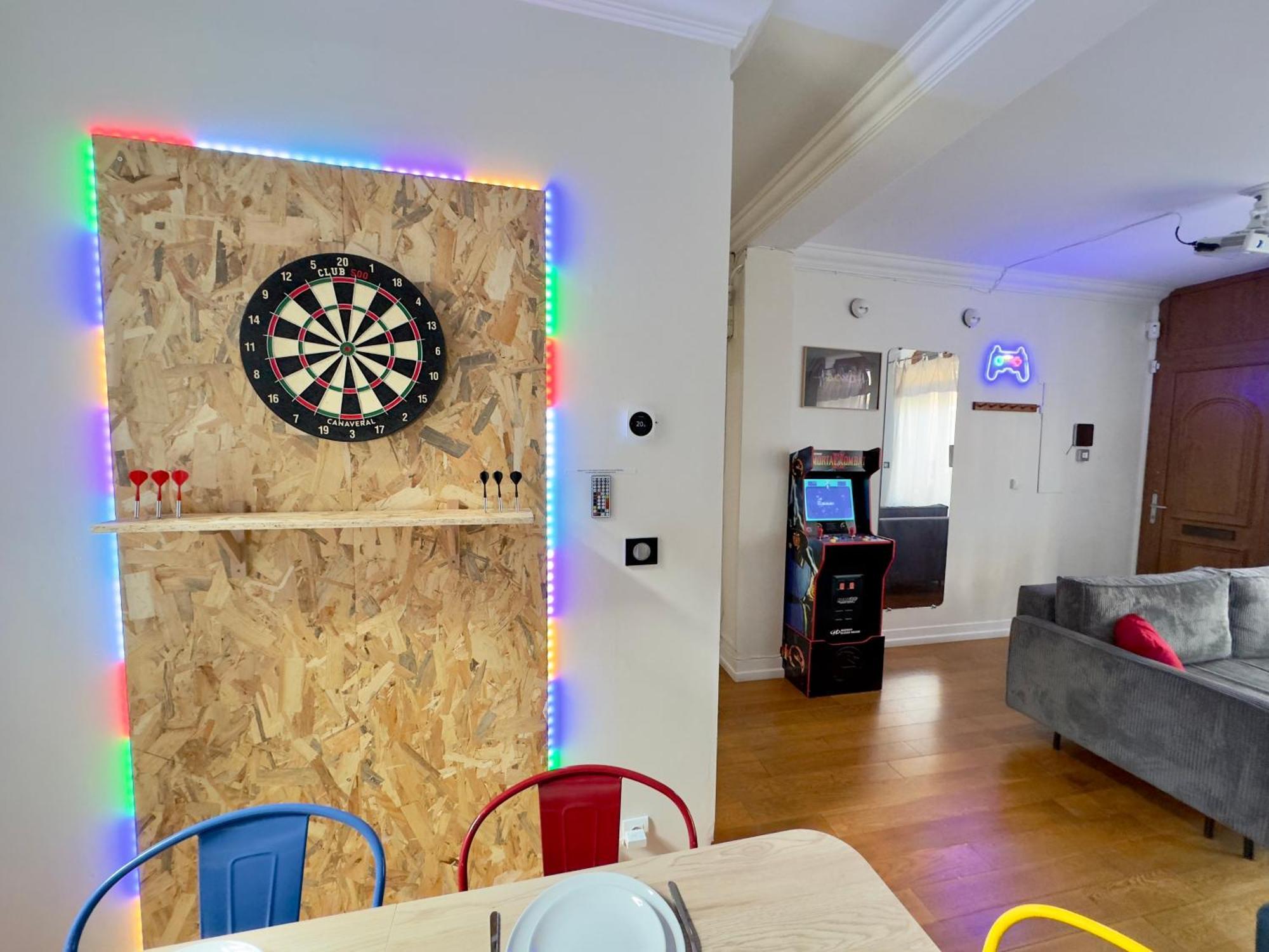 Maison 3Ch - Cinema - Game Room - Parking - Gare Amiens Extérieur photo